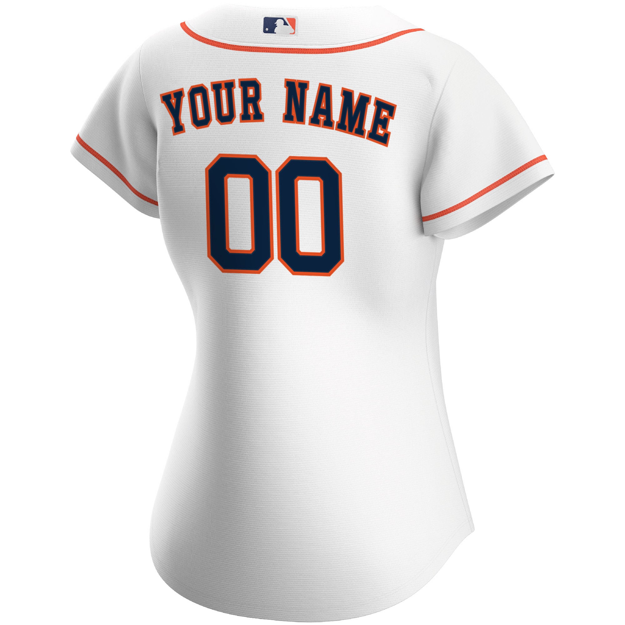 Houston Astros Women's Home Replica Custom Jersey White