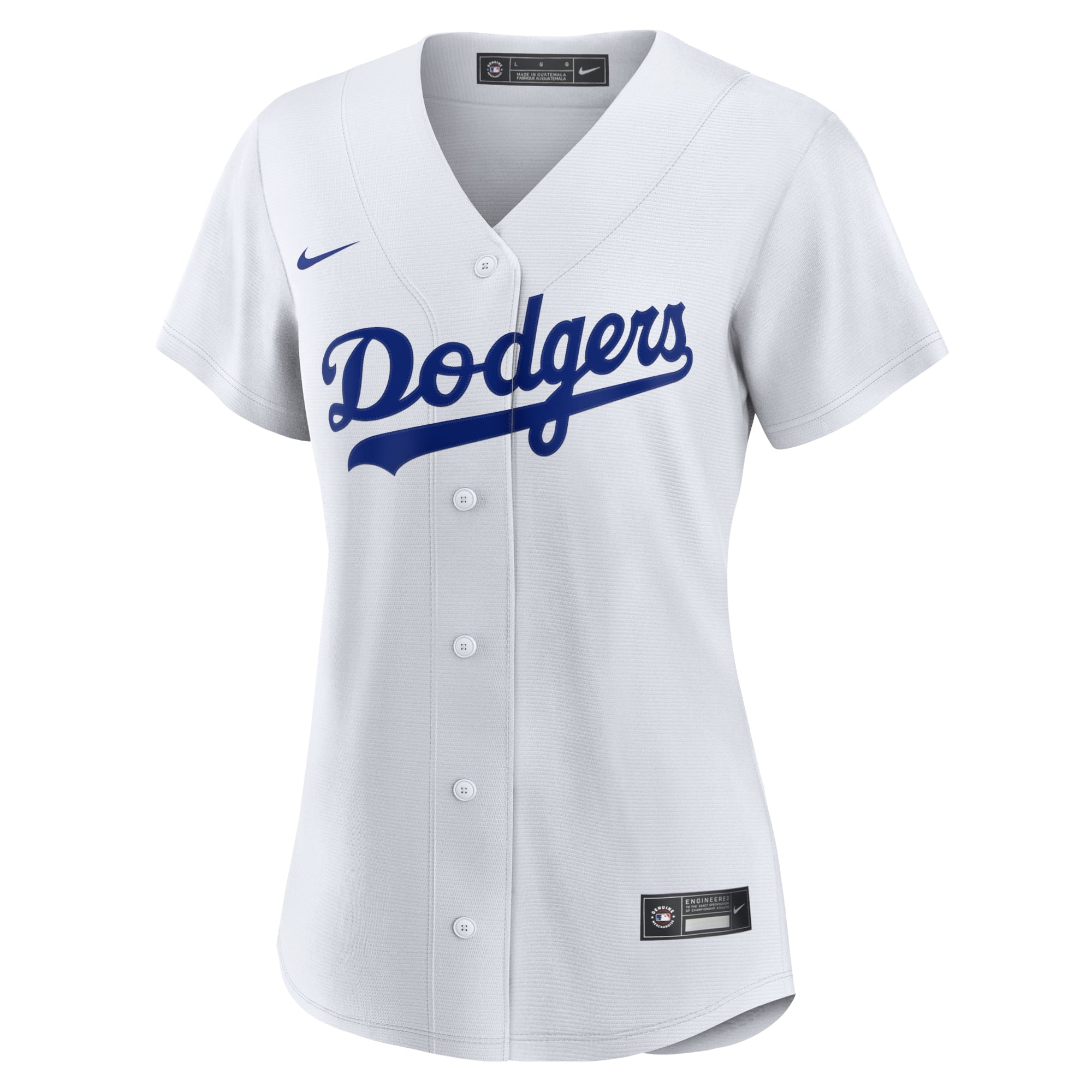 Los Angeles Dodgers Women's Home Replica Team Jersey White
