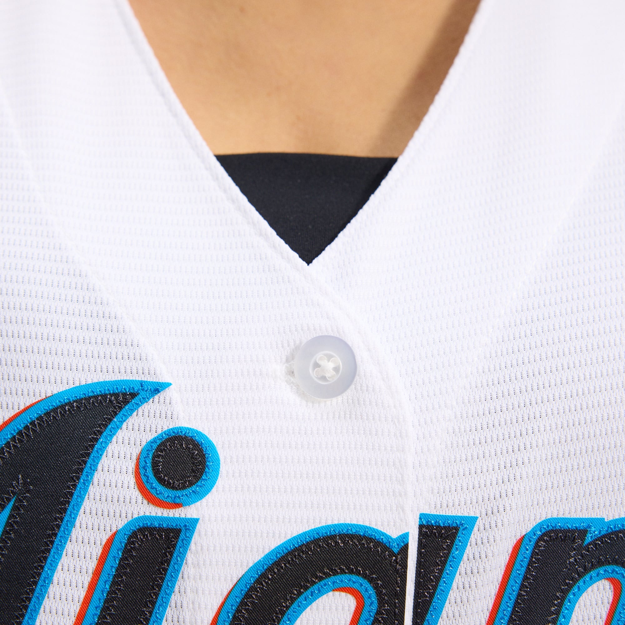 Miami Marlins Women's Replica Team Jersey White