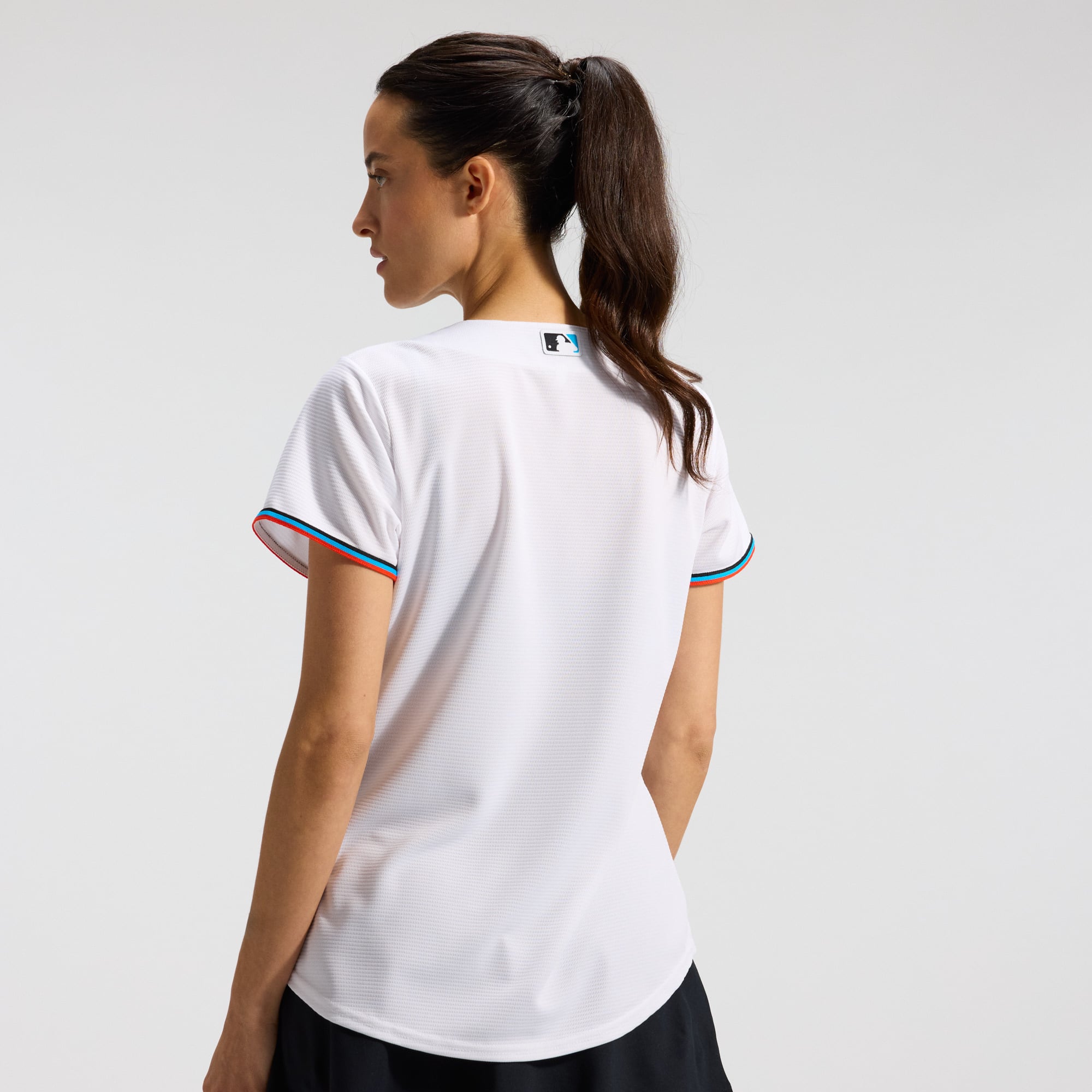 Miami Marlins Women's Replica Team Jersey White