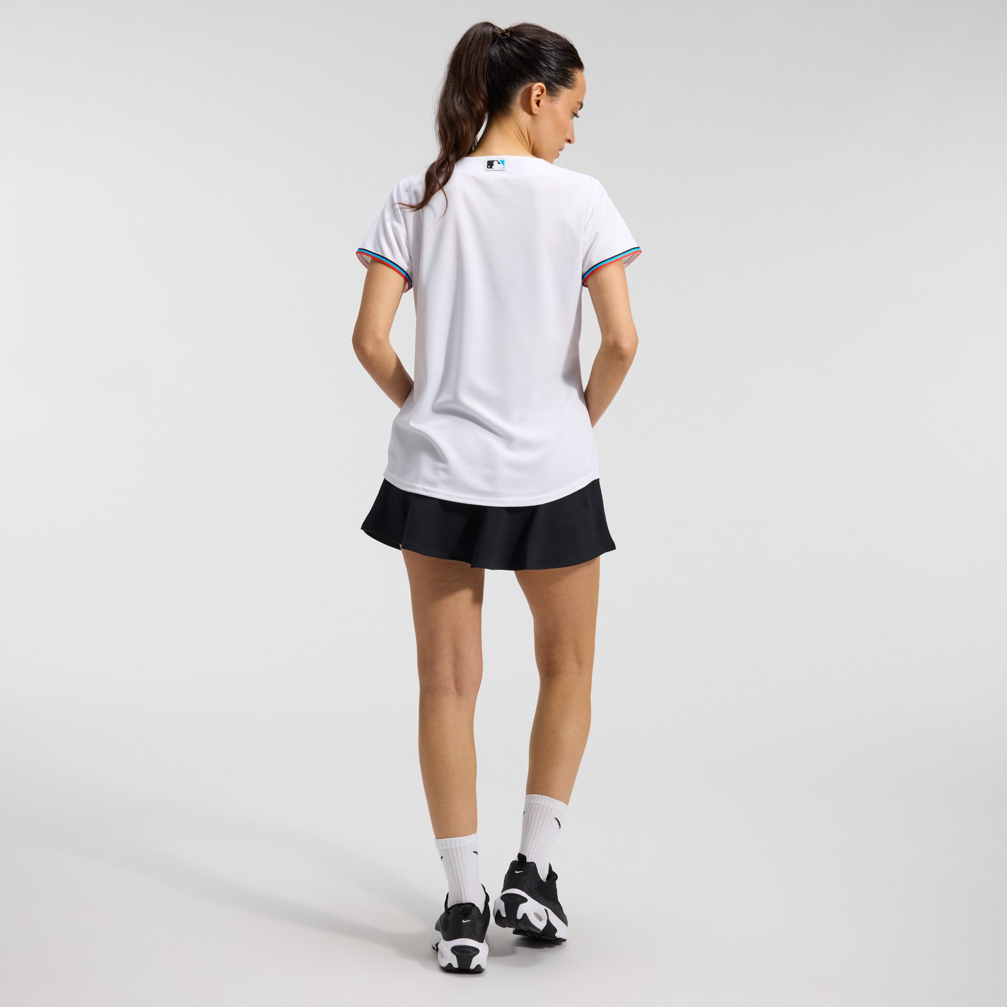 Miami Marlins Women's Replica Team Jersey White