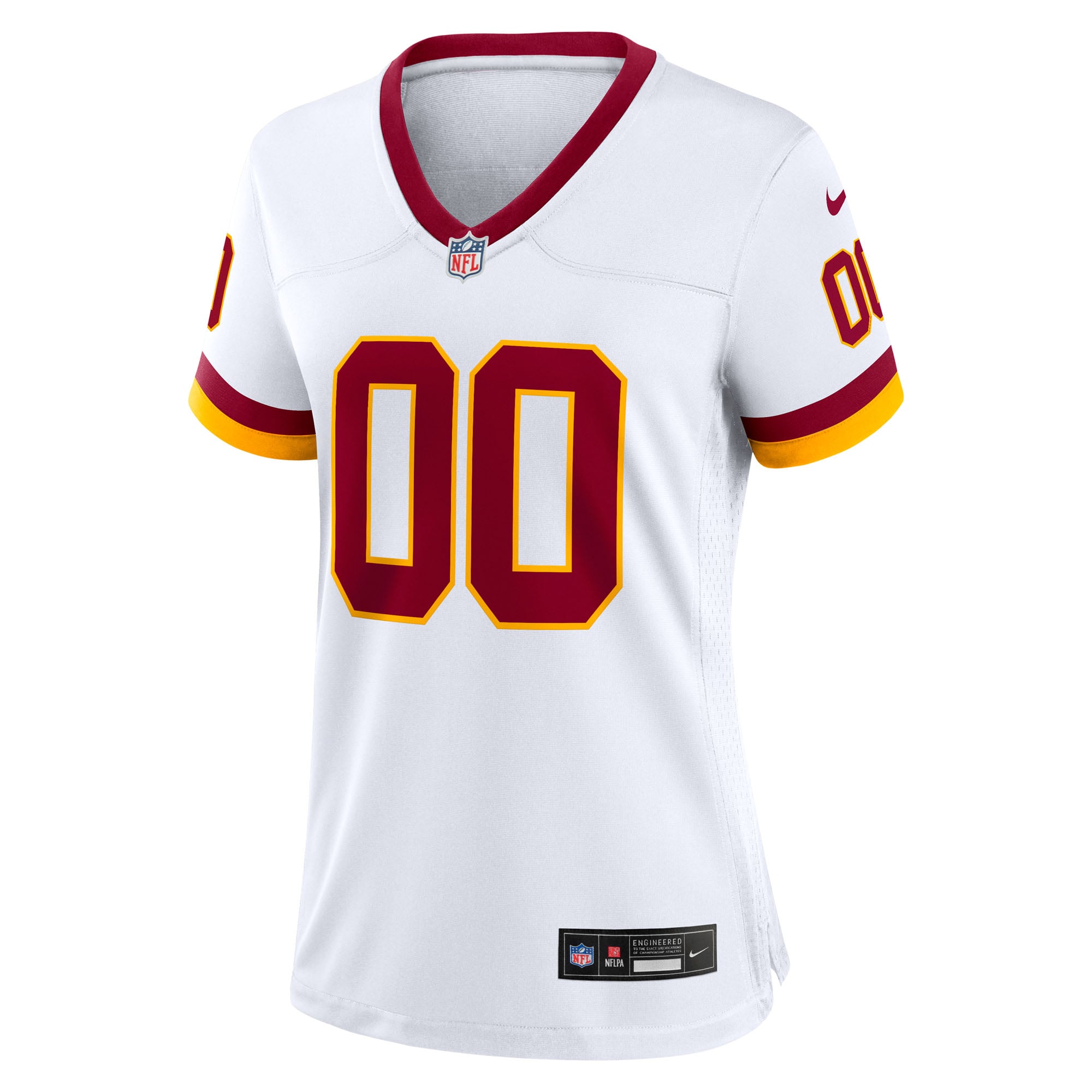 Washington Commanders Women's Super Bowl Era Custom Game Jersey White