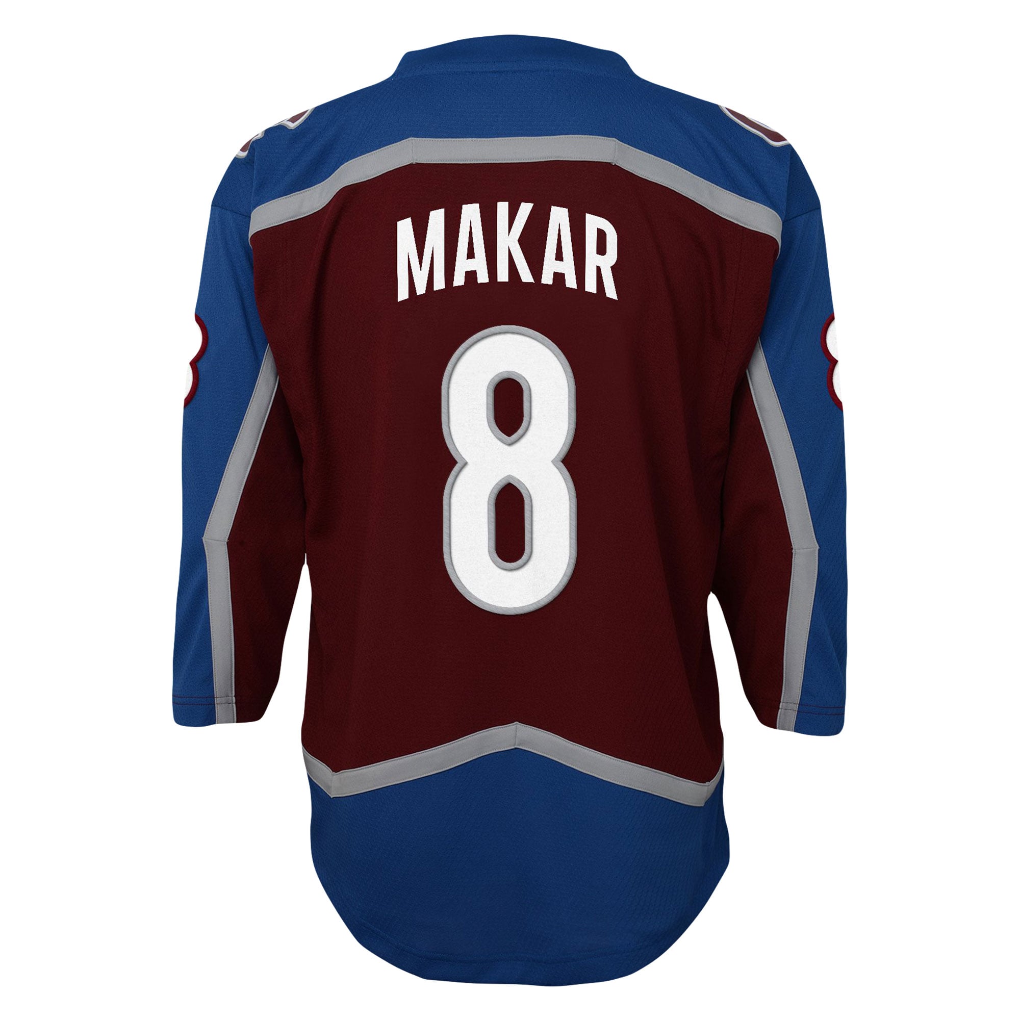 Cale Makar Colorado Avalanche Youth Home Replica Player Jersey Burgundy