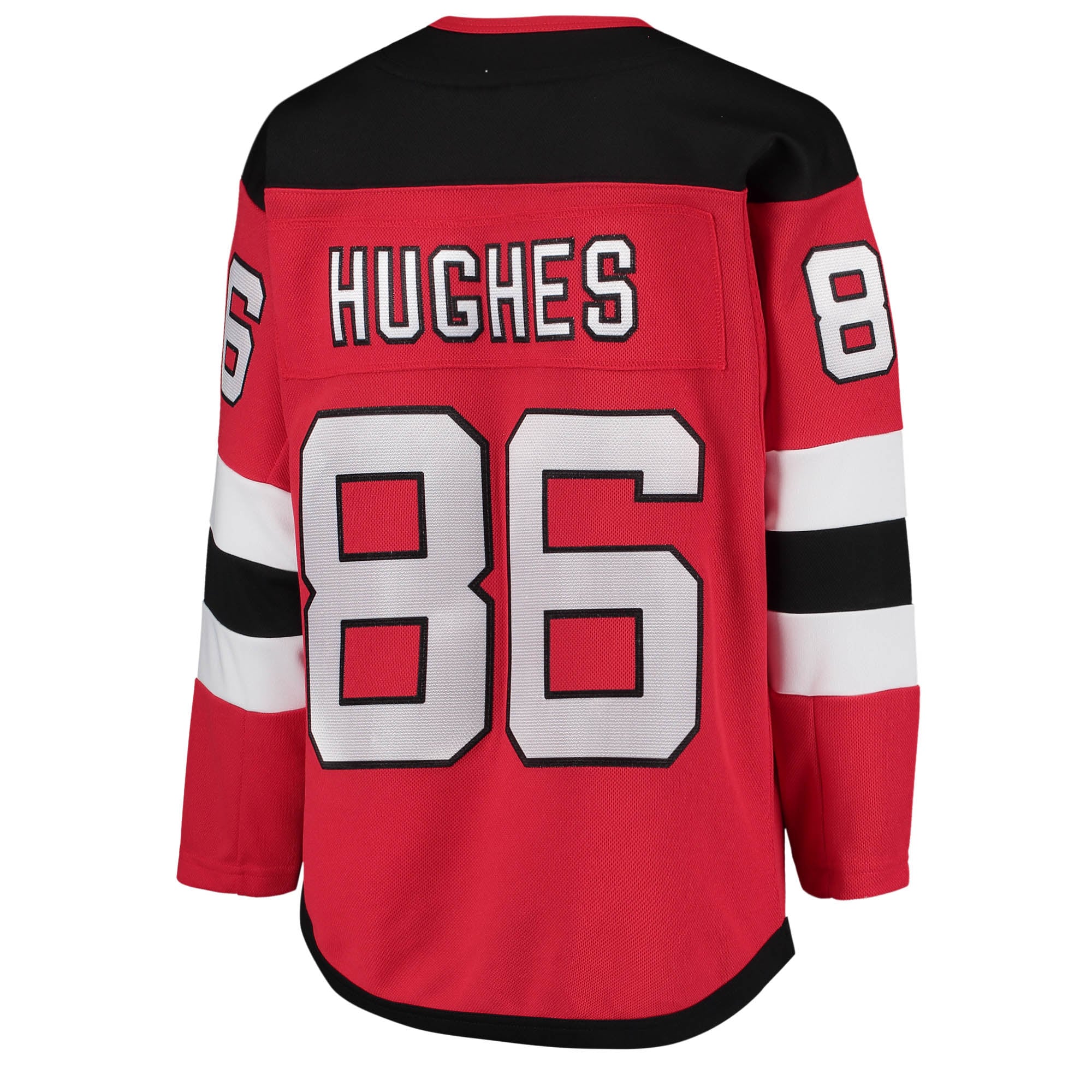 Jack Hughes New Jersey Devils Youth Home Premier Player Jersey Red