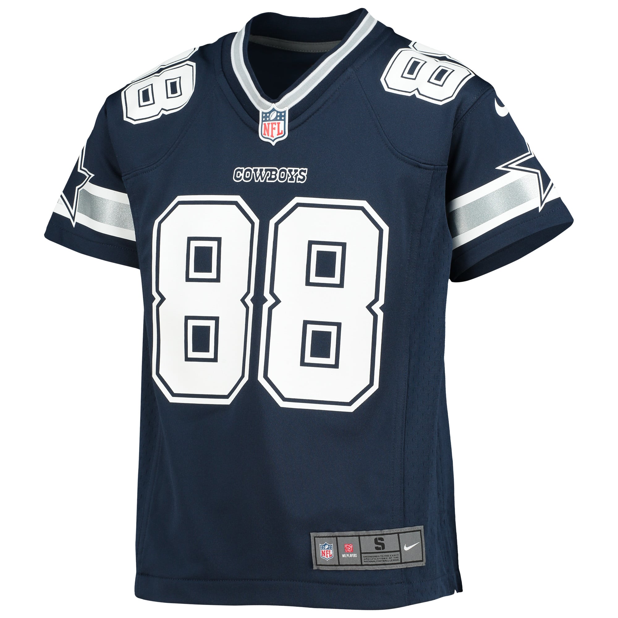 CeeDee Lamb Dallas Cowboys Youth Player Game Jersey Navy