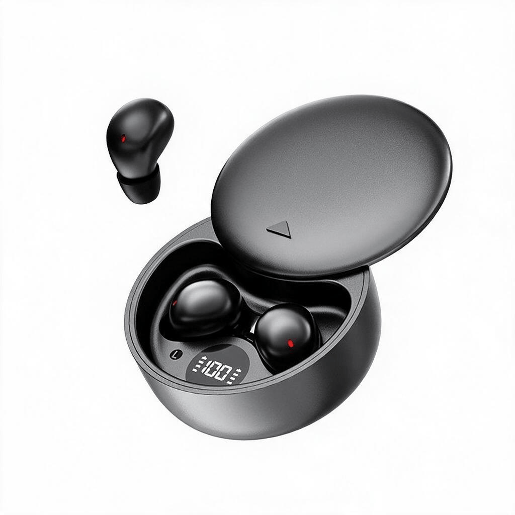 Harlven Wireless Sleep Earbuds – Noise-Reducing Bluetooth Earphones with Hi-Fi Sound & Long Battery Life - Black - image 3