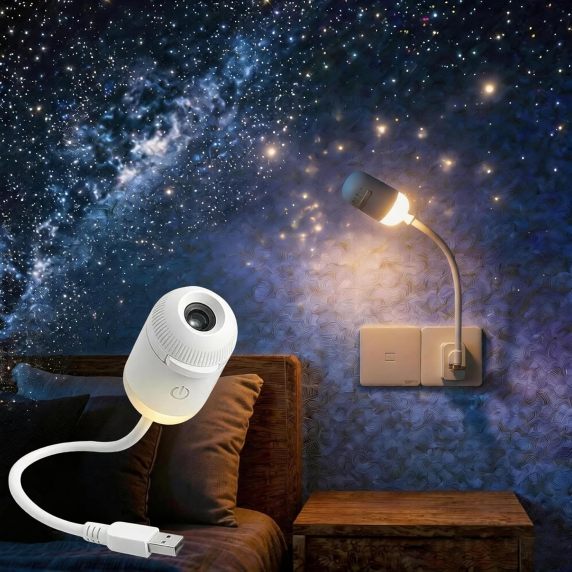 USB night light and star projector