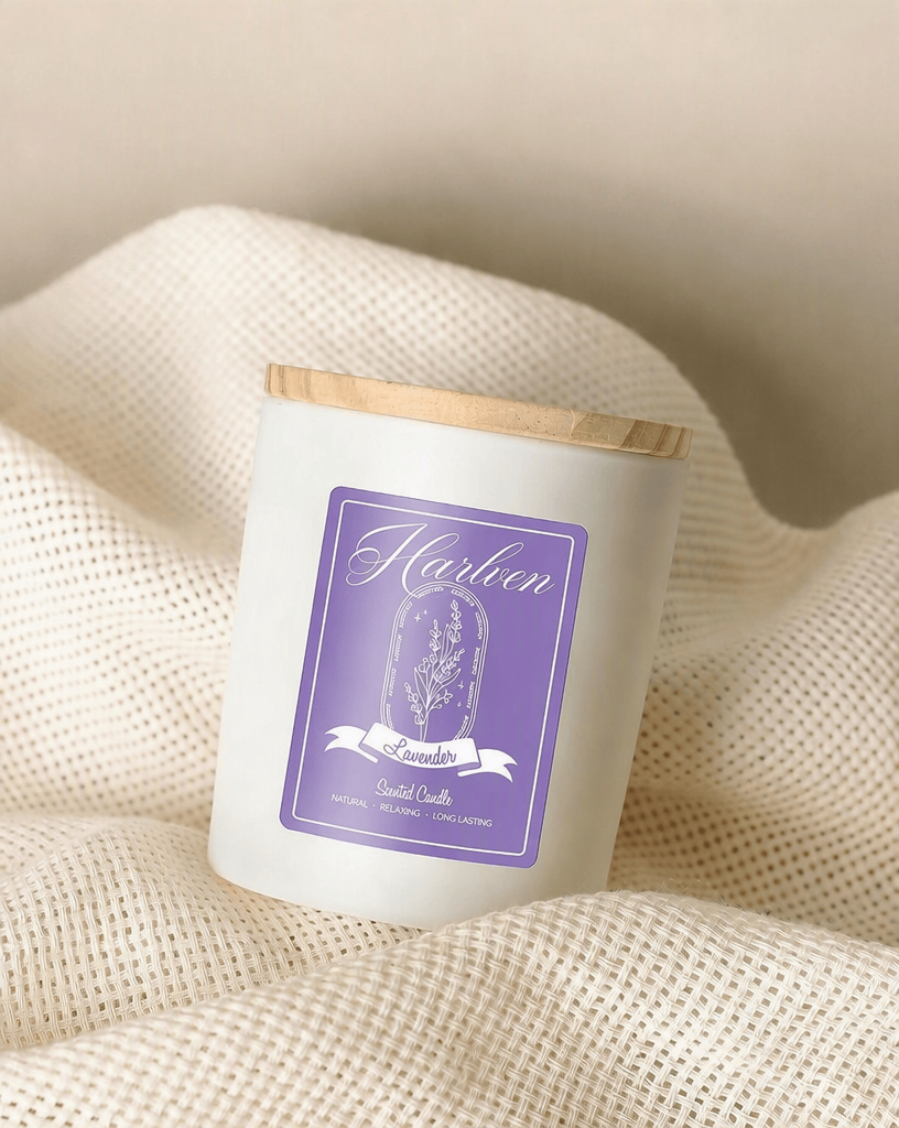 Harlven Sleep Aromatherapy Candle – Lavender & Chamomile Scented Soy Candle for a Calming Bedtime Ritual - image 5