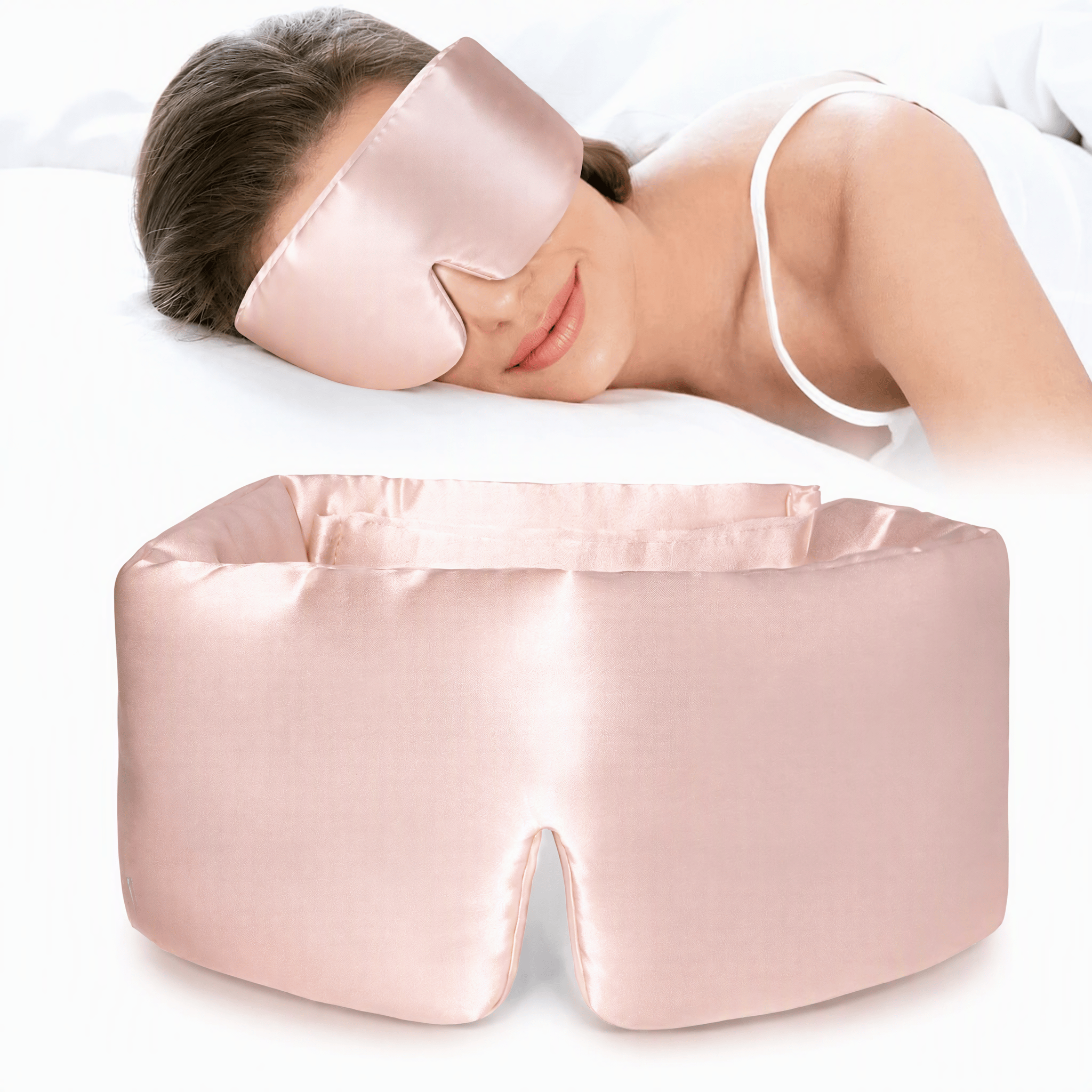 Harlven Luxury Mulberry Silk Sleep Mask – 100% Silk Eye Mask with Full Light Blocking Design for a Comfortable Bedtime Ritual - image 6