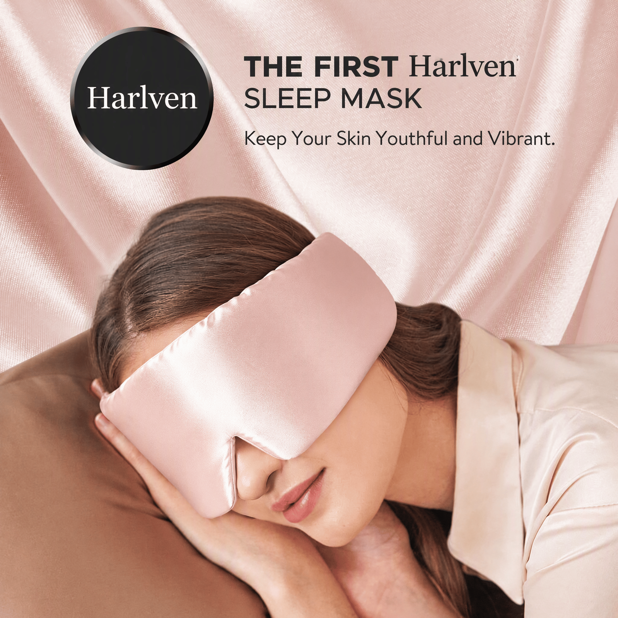 Harlven Luxury Mulberry Silk Sleep Mask – 100% Silk Eye Mask with Full Light Blocking Design for a Comfortable Bedtime Ritual - image 7