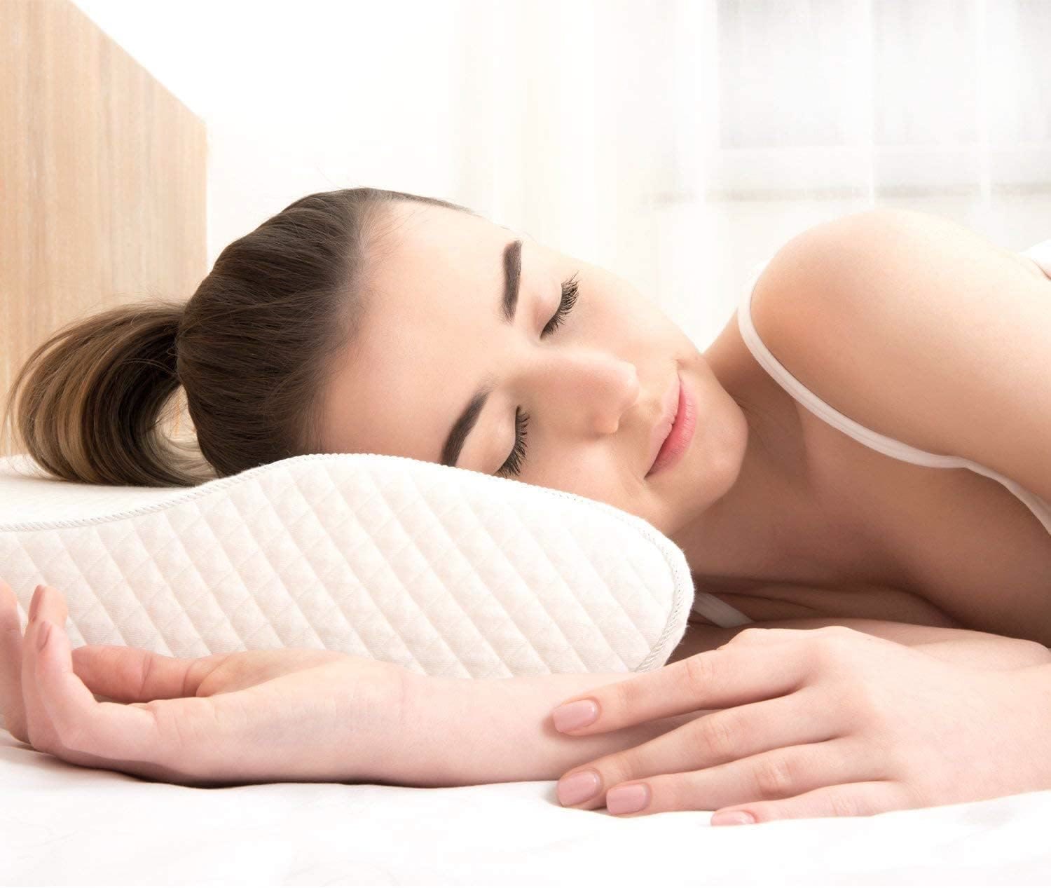 Harlven Ergonomic Contour Pillow – Memory Foam Sleep Pillow for Side Sleepers, Back Sleepers & Comfortable Nightly Support - image 3