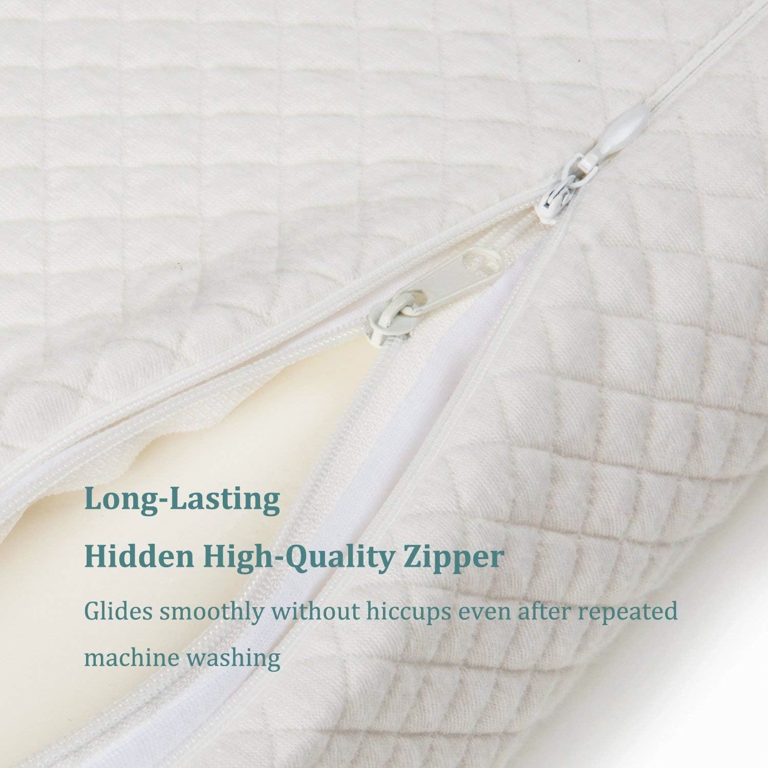 Harlven Ergonomic Contour Pillow – Memory Foam Sleep Pillow for Side Sleepers, Back Sleepers & Comfortable Nightly Support - image 5