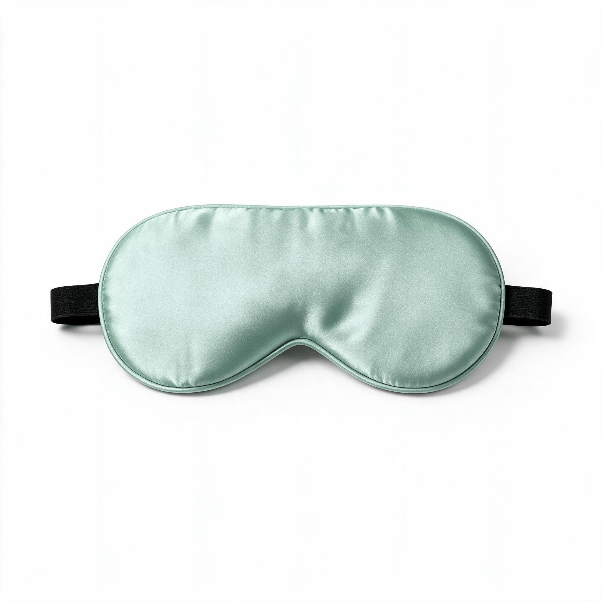 Harlven 100% Mulberry Silk Sleep Mask, Total Blackout Eye Mask with Adjustable Strap, Gentle Eye Comfort for Reduced Puffiness,  - Mint - image 1