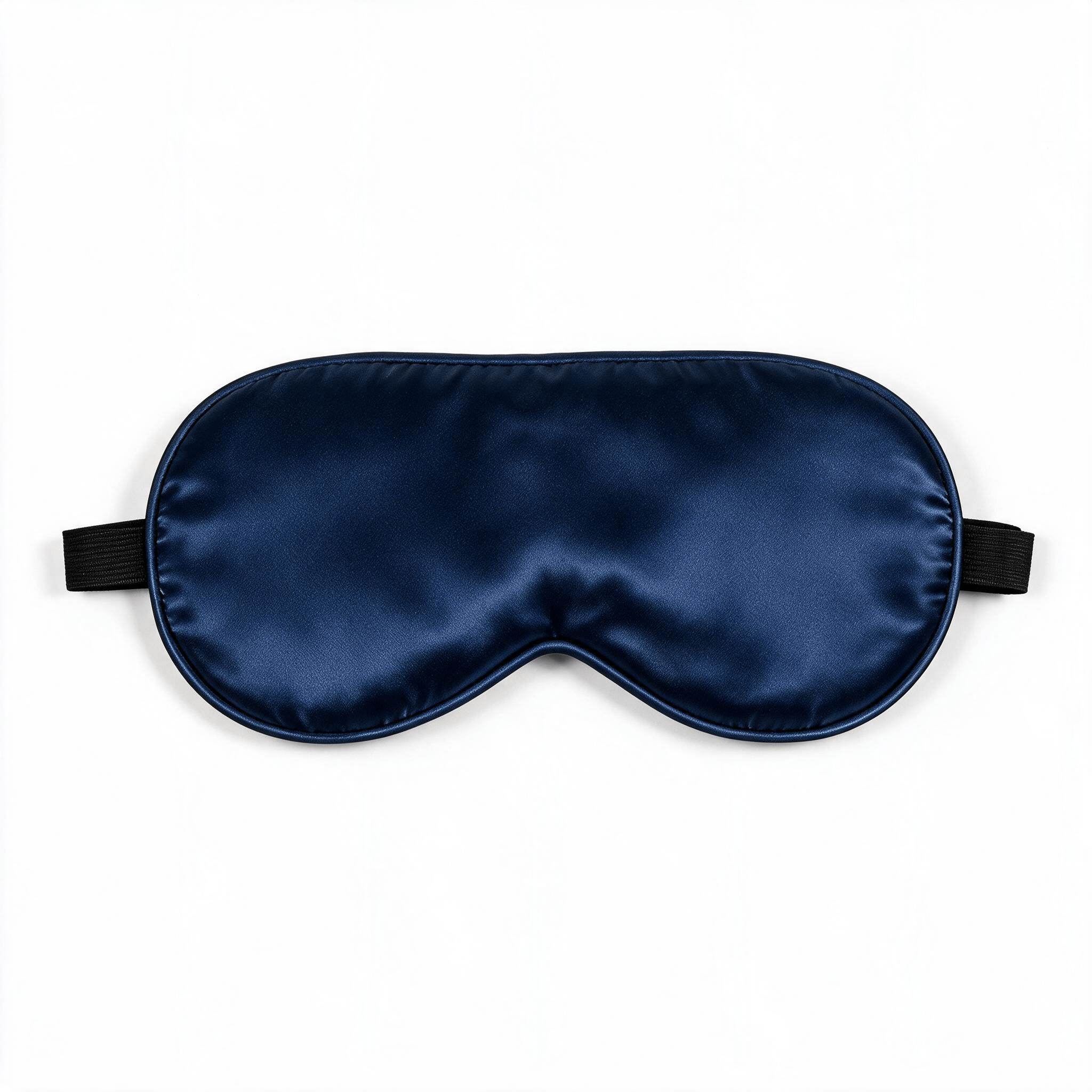 Harlven 100% Mulberry Silk Sleep Mask, Total Blackout Eye Mask with Adjustable Strap, Gentle Eye Comfort for Reduced Puffiness,  - Navy Blue - image 5