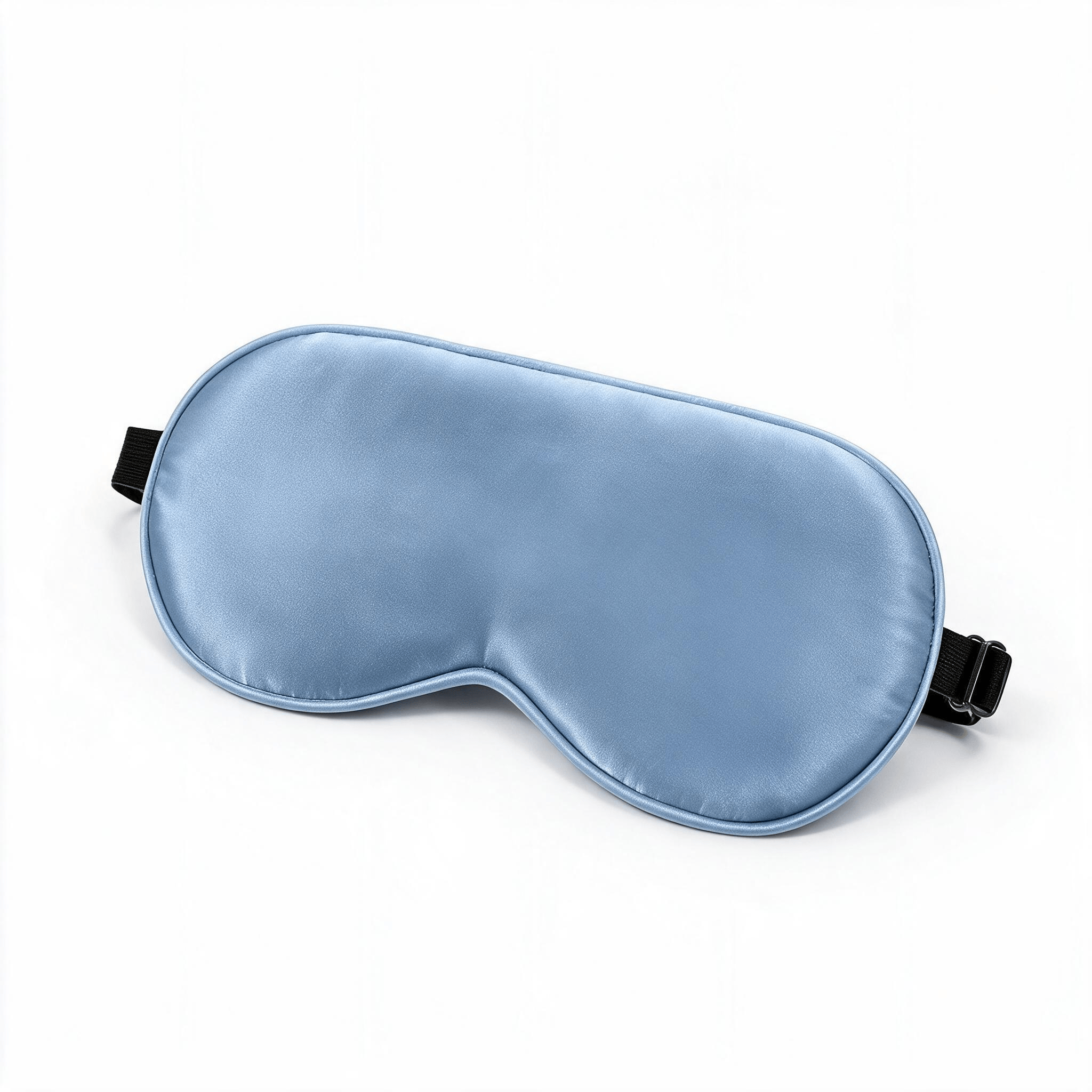 Harlven 100% Mulberry Silk Sleep Mask, Total Blackout Eye Mask with Adjustable Strap, Gentle Eye Comfort for Reduced Puffiness,  - Light Blue - image 6