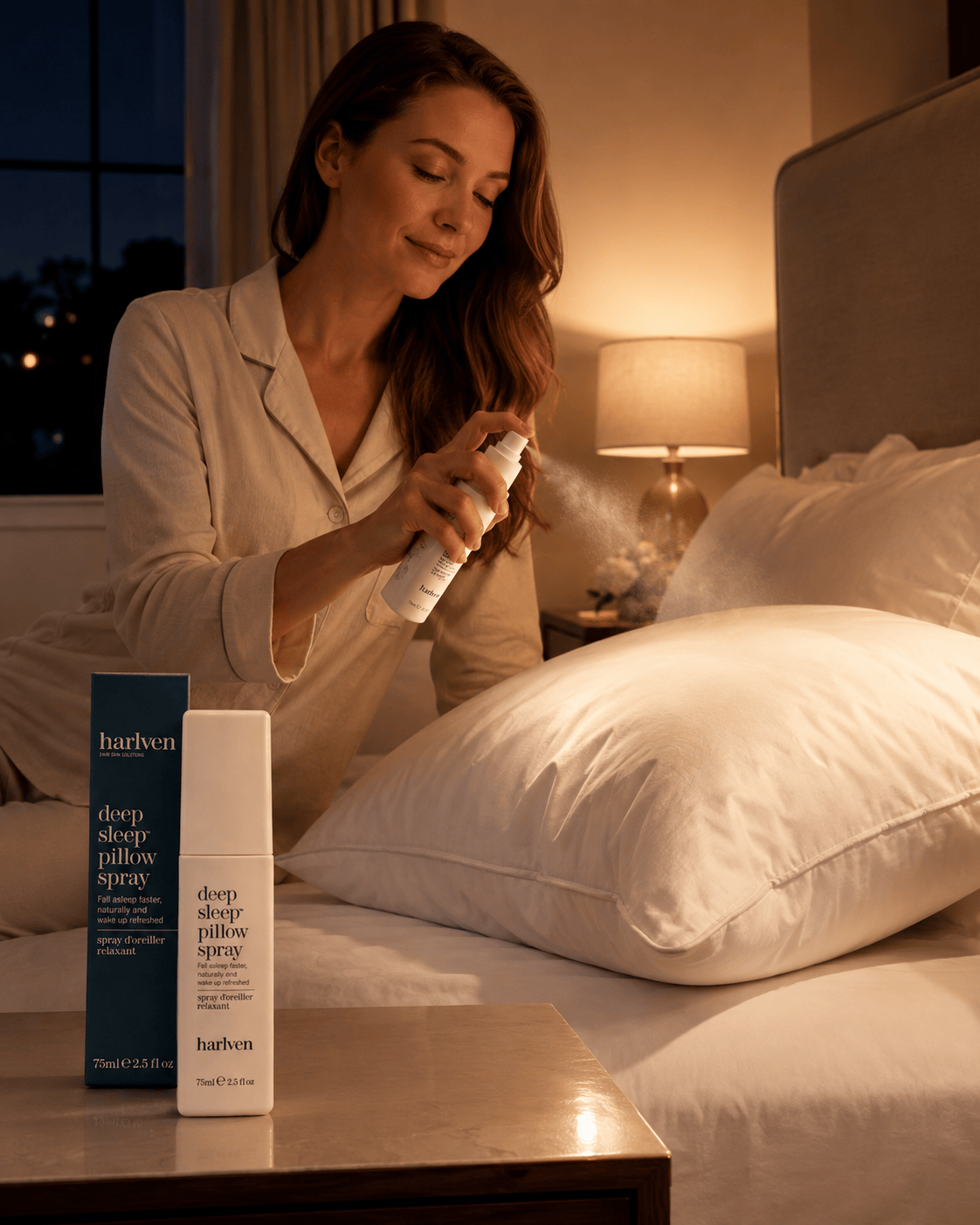 Harlven Deep Rest Pillow Mist – Long-Lasting Bedtime Aromatherapy Spray for a Calming Sleep Atmosphere & Faster Wind-Down - image 2