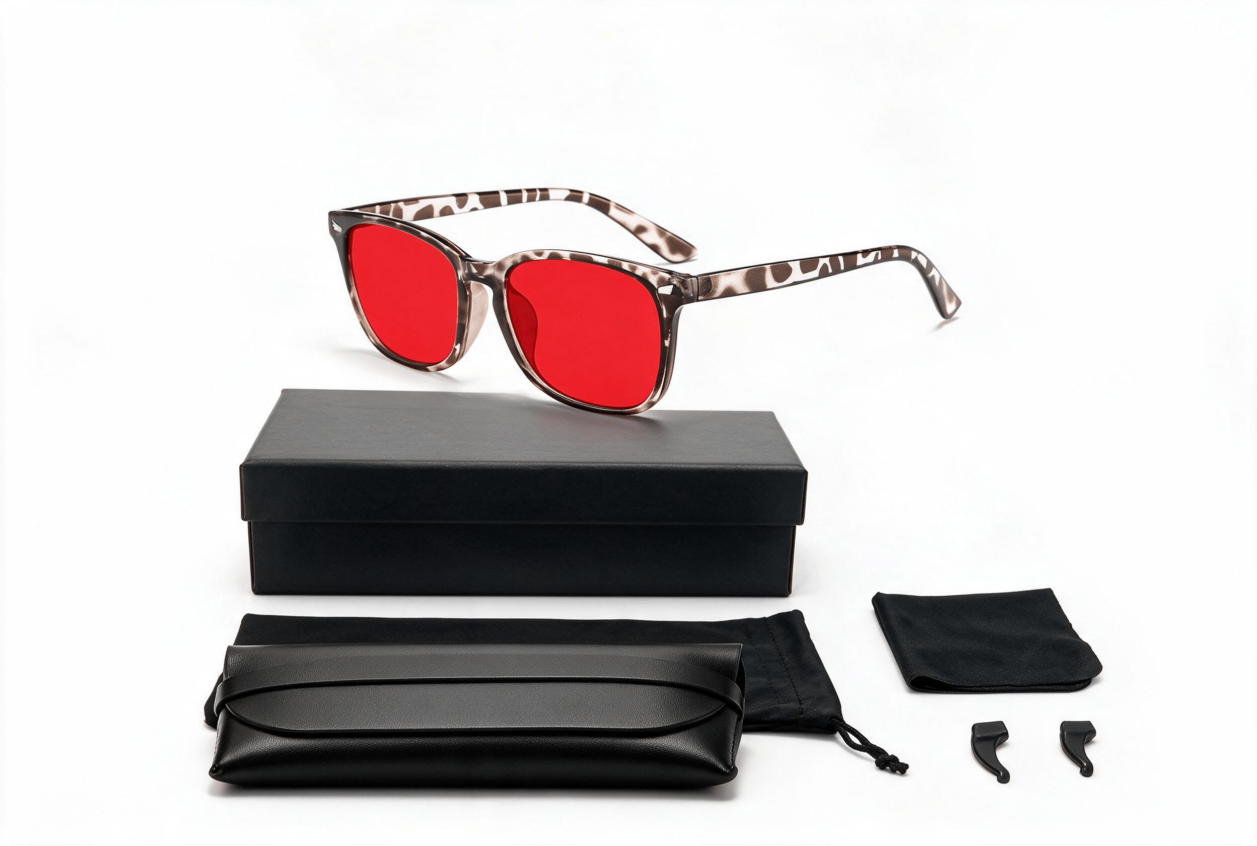 Harlven Blue Light Blocking Sleep Glasses – Secure Non-Slip Nighttime Glasses for Evening Screen Use & Bedtime - Tortoiseshell - Premium Gift Set - image 5
