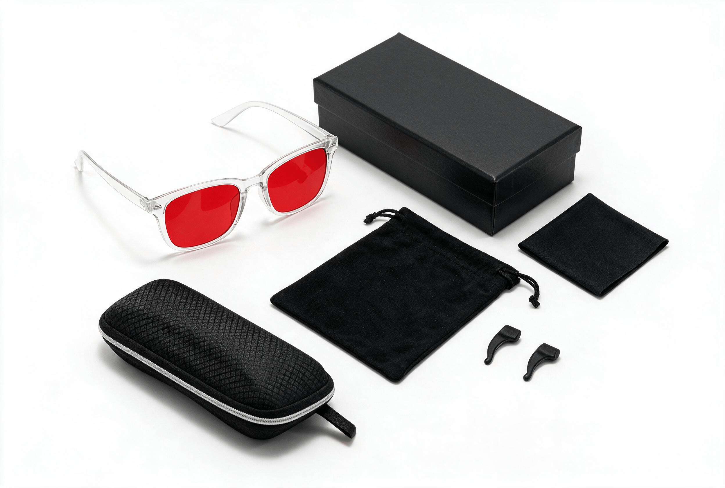 Harlven Blue Light Blocking Sleep Glasses – Secure Non-Slip Nighttime Glasses for Evening Screen Use & Bedtime - Clear - Standard Gift Set - image 8