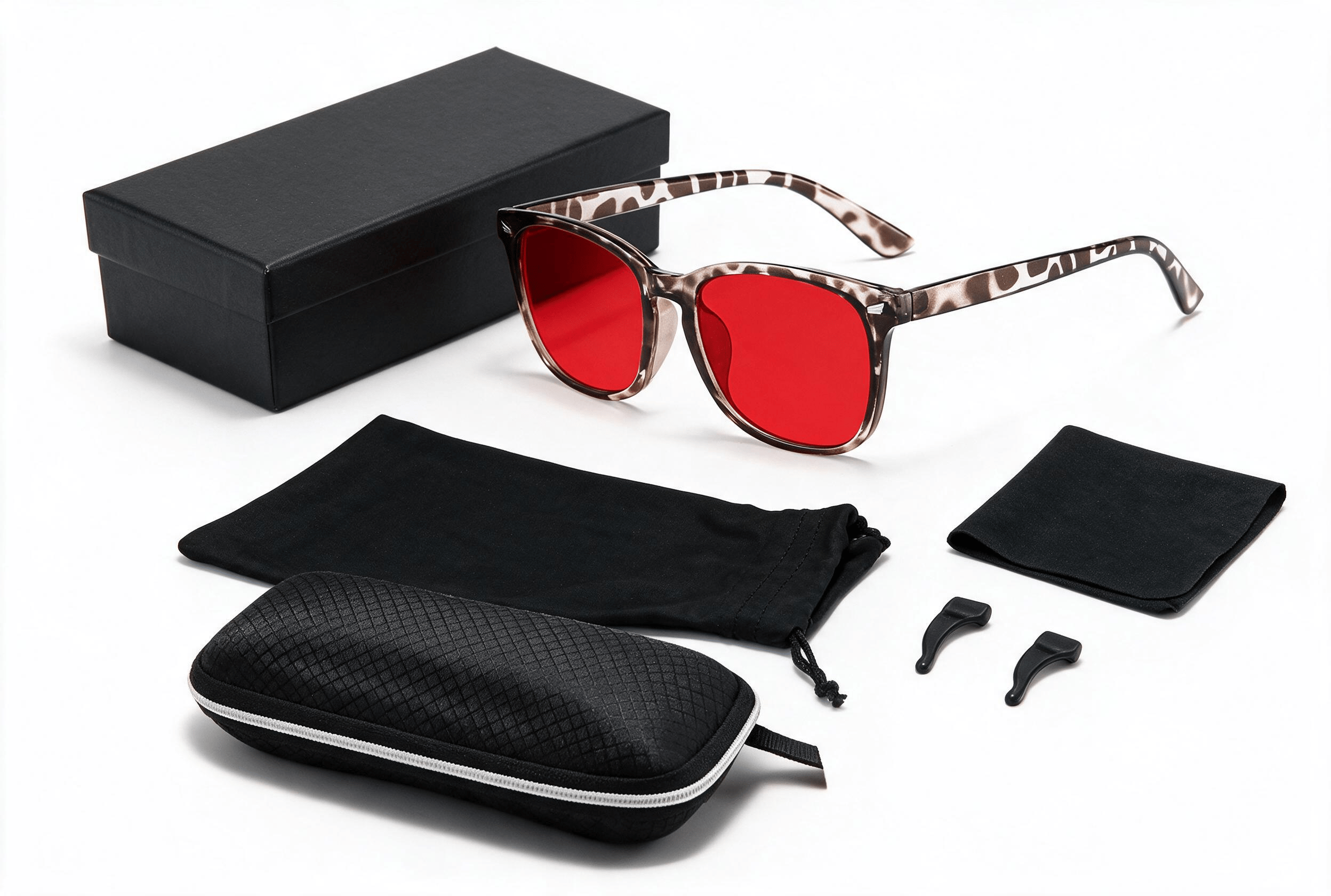 Harlven Blue Light Blocking Sleep Glasses – Secure Non-Slip Nighttime Glasses for Evening Screen Use & Bedtime - Tortoiseshell - Standard Gift Set - image 10
