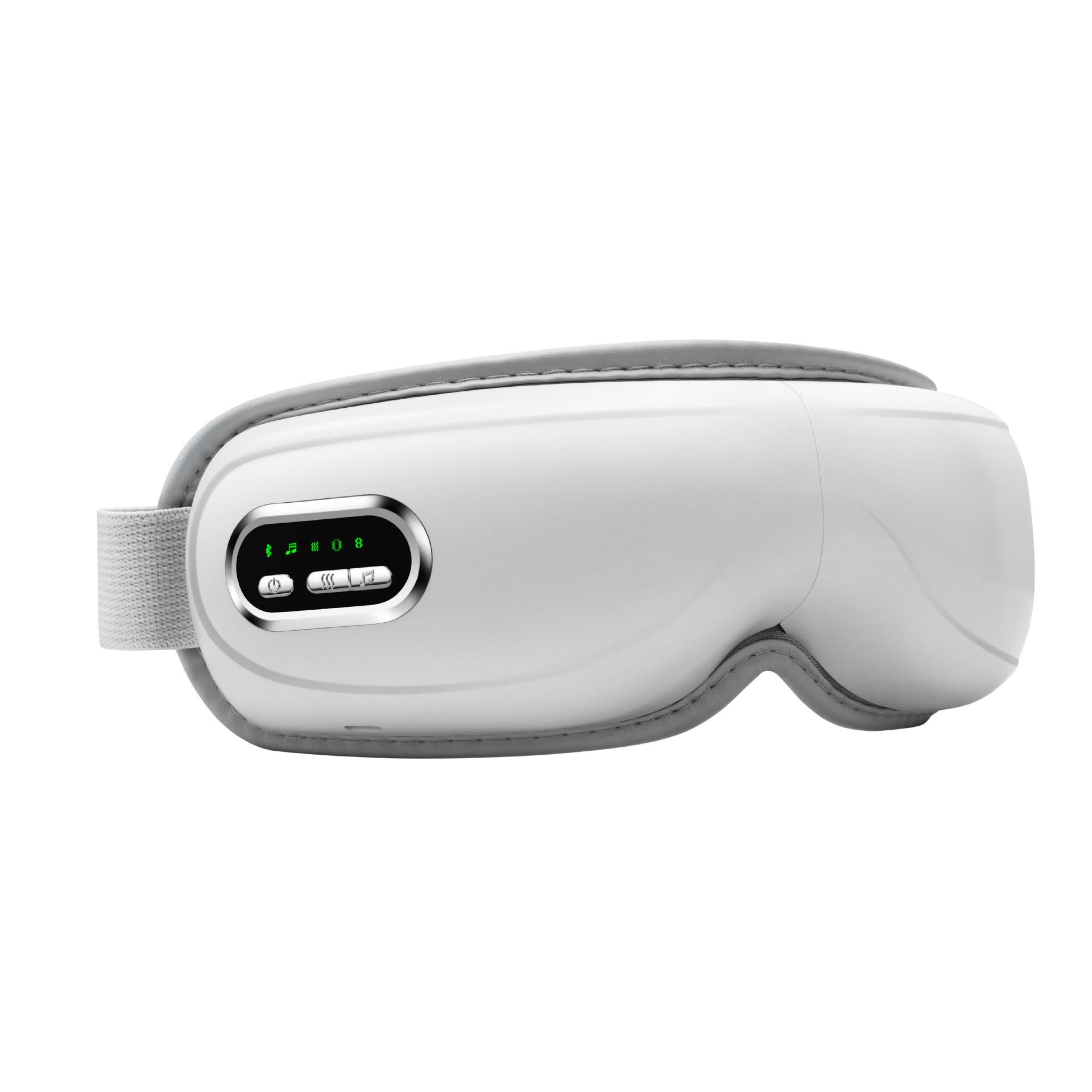 Harlven Smart Heated Eye Massager – Air Compression Eye Mask for Relaxation & Sleep - White - image 1