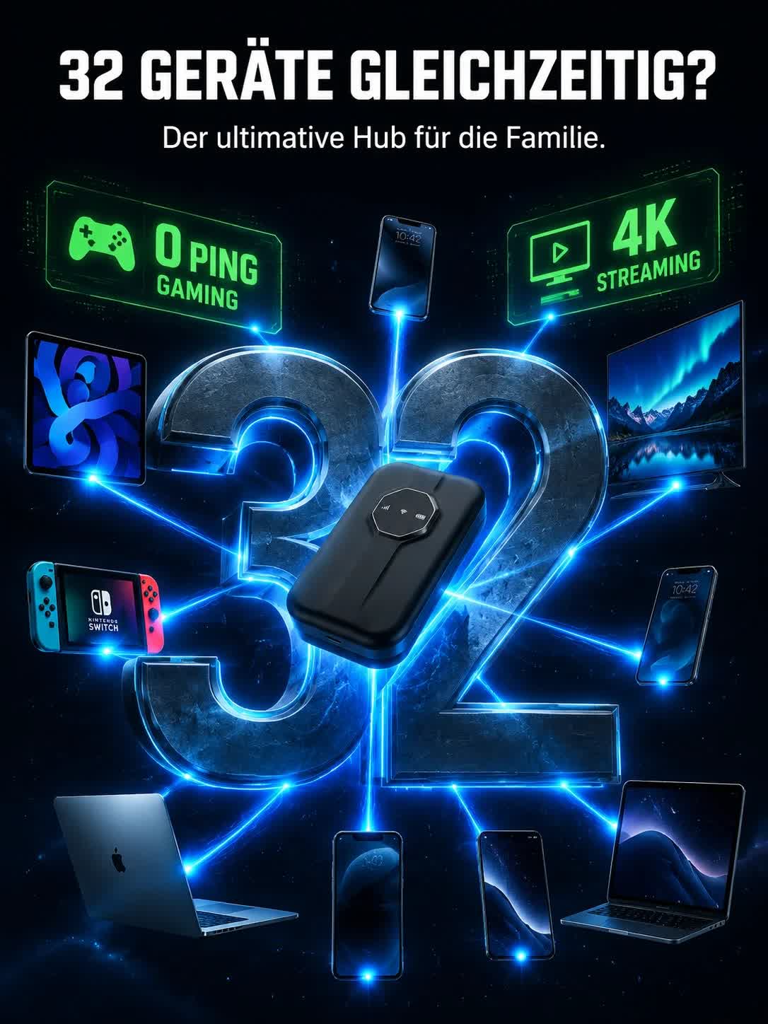 O€ Monatsgebühr Satelliten-WLAN! 500Mbit/s Weltweit - image 2