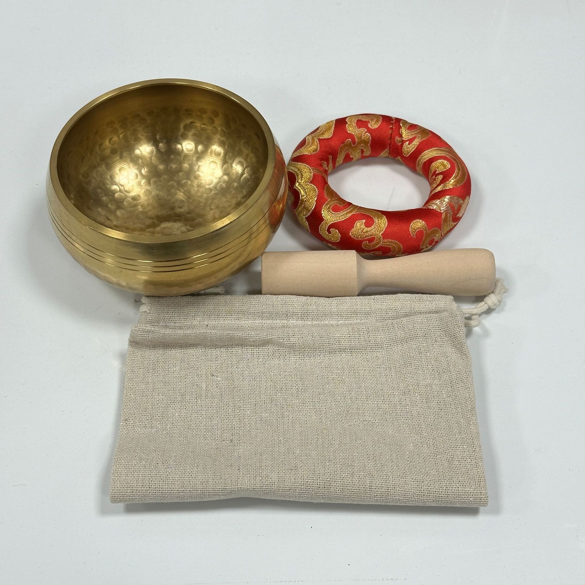 Harlven Deep Rest Singing Bowl Set – Meditation Sound Bowl for Relaxation, Mindful Evenings & Bedtime Ritual - Wooden Mallet - 6in (Full Sound Experience) - image 2