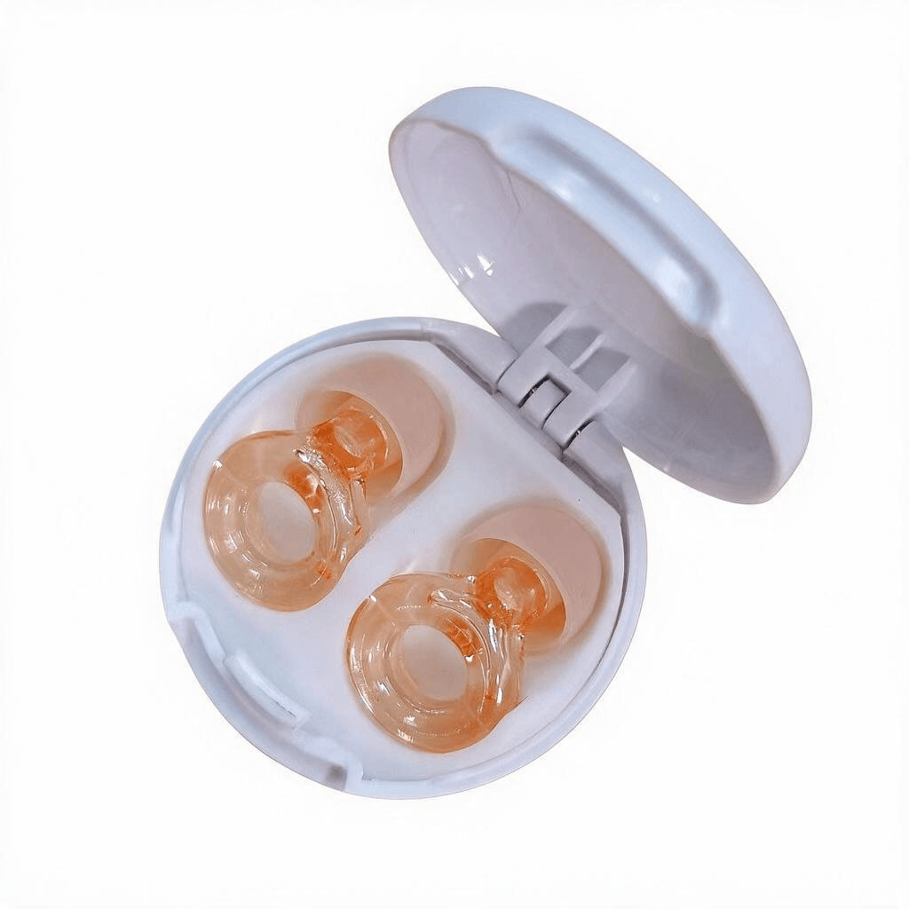 Harlven Noise Reduction Sleep Earplugs – Soft Reusable Ear Plugs Designed for Comfortable Sleep, Snoring Noise Reduction, Work & - Champagne - image 6