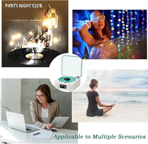 Sound machine suitable for bedroom work meditation and party atmosphere