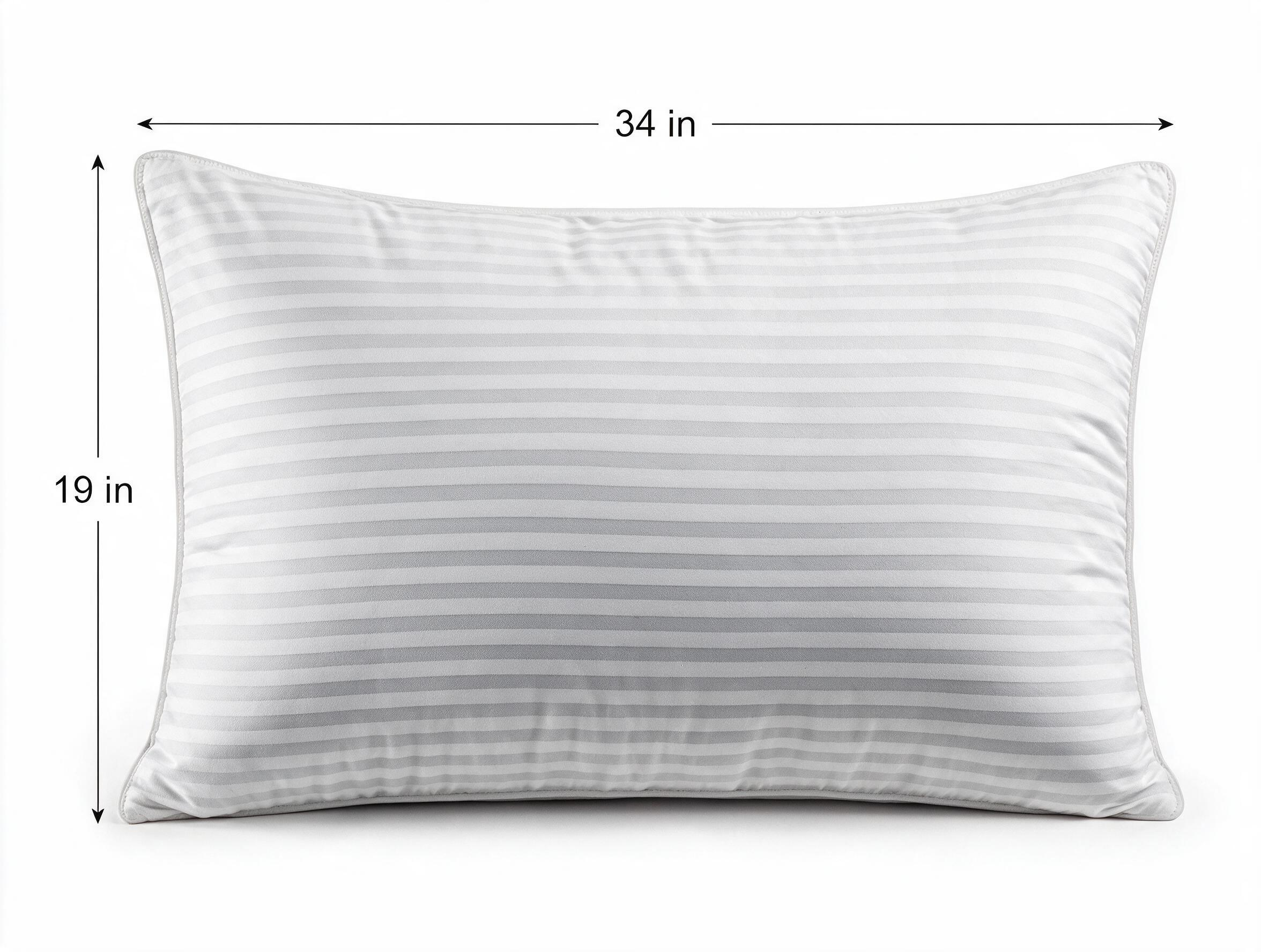 Harlven Plush Pillow Insert – Soft Fluffy Pillow Core for Cozy & Comfortable Sleep - White - King(pack of 1) - image 1
