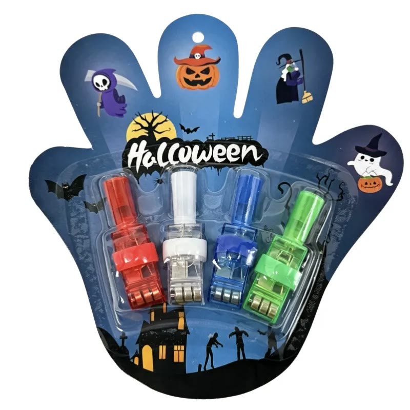 【Halloween projection finger lamp】Glow bright: 150ft visibility to stop traffic, No more dark nights! - 6 packs - image 6