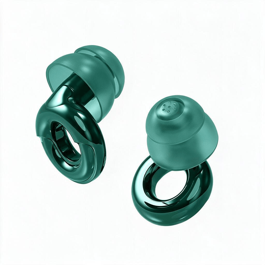 Harlven Noise Reduction Sleep Earplugs – Soft Reusable Ear Plugs Designed for Comfortable Sleep, Snoring Noise Reduction, Work & - Green - image 7