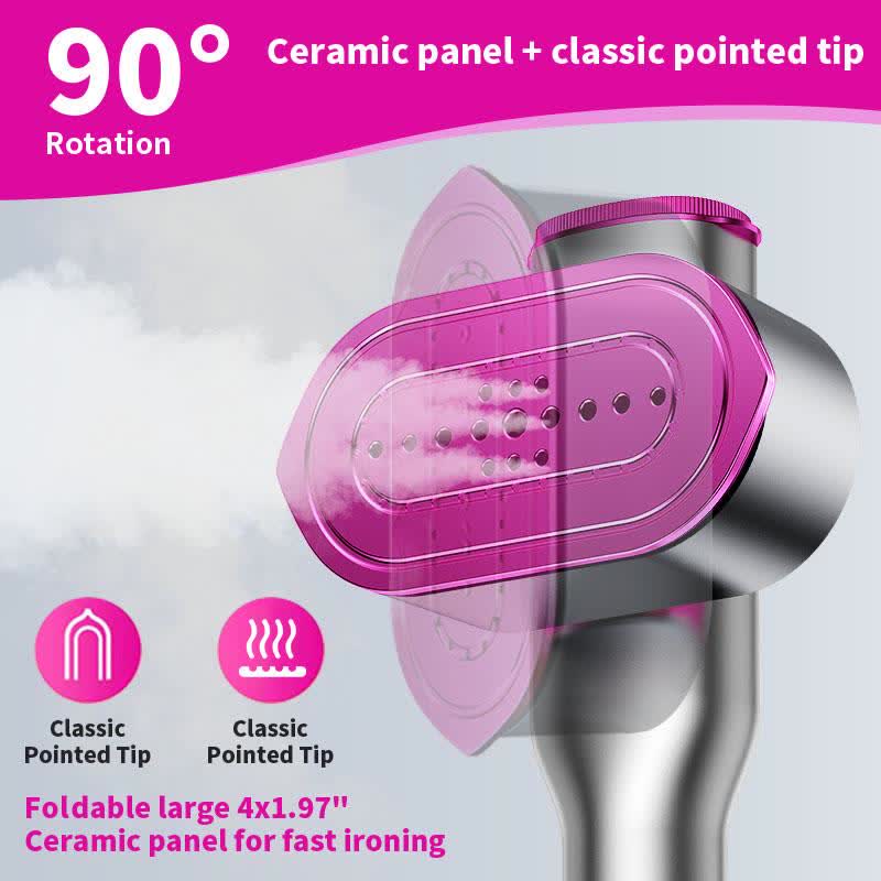 Handheld Garment Steamer for Clothing, Portable Iron Steamer Combo Travel Steam Generators - image 7