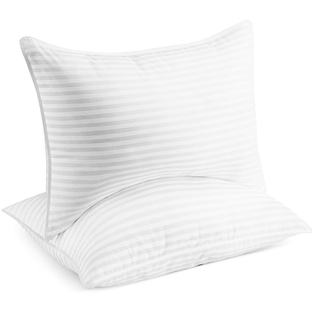Harlven Plush Pillow Insert – Soft Fluffy Pillow Core for Cozy & Comfortable Sleep - White - King(pack of 2) - image 13