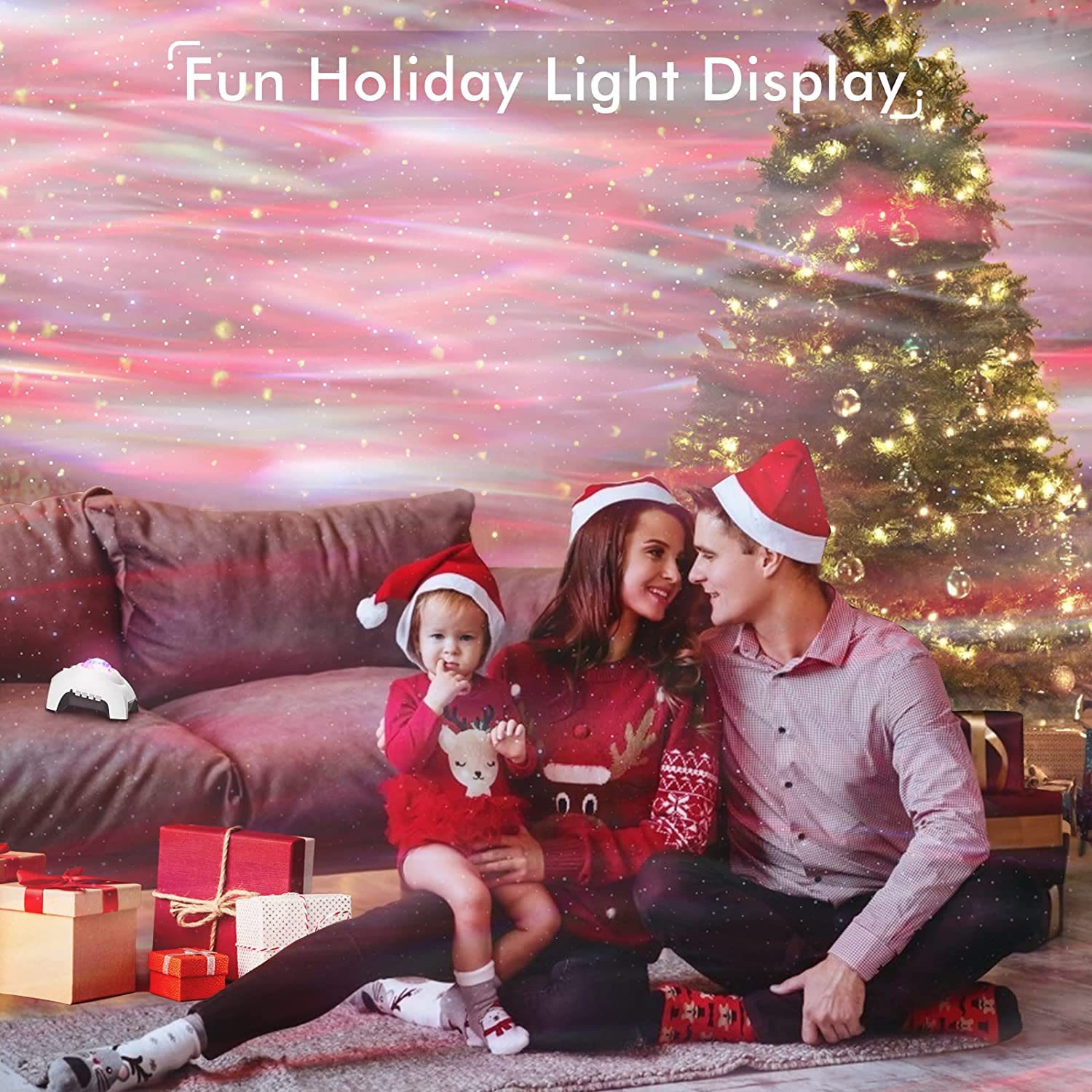Harlven Aurora Relaxation Projector, Dreamy Starry Sky Night Light with Soothing Sounds for Sleep, Meditation & Stress Relief - image 5