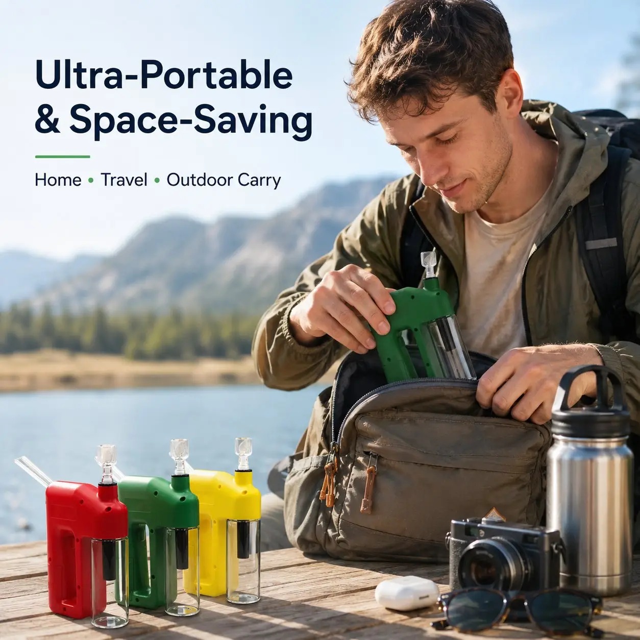LAST DAY 50% OFF - PORTABLE HANDHELD ELECTRIC FILTRATION DEVICE COMPACT GLASS CHAMBER DESIGN WITH ELECTRIC - image 3