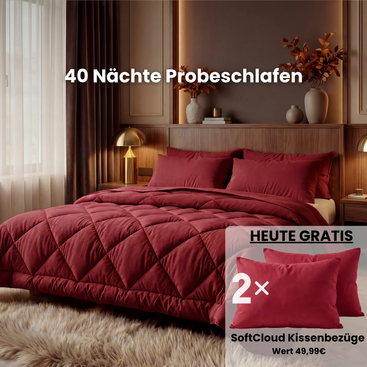 EasySleep® – 2-in-1 Ganzjahresdecke. Schnelltrocknend & ohne Bettwäsche
