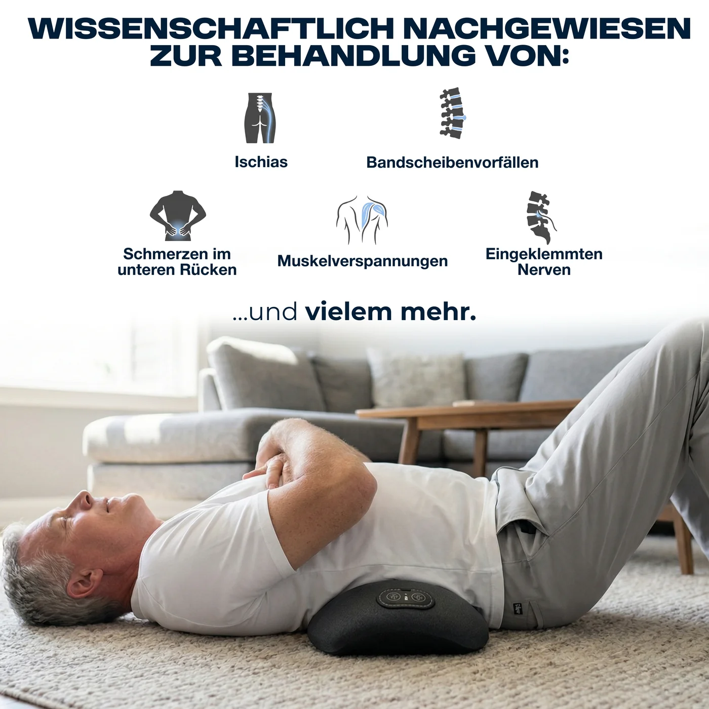 Spinalkanalstenose - Schmerzen beenden – ohne Operation, von zu Hause aus