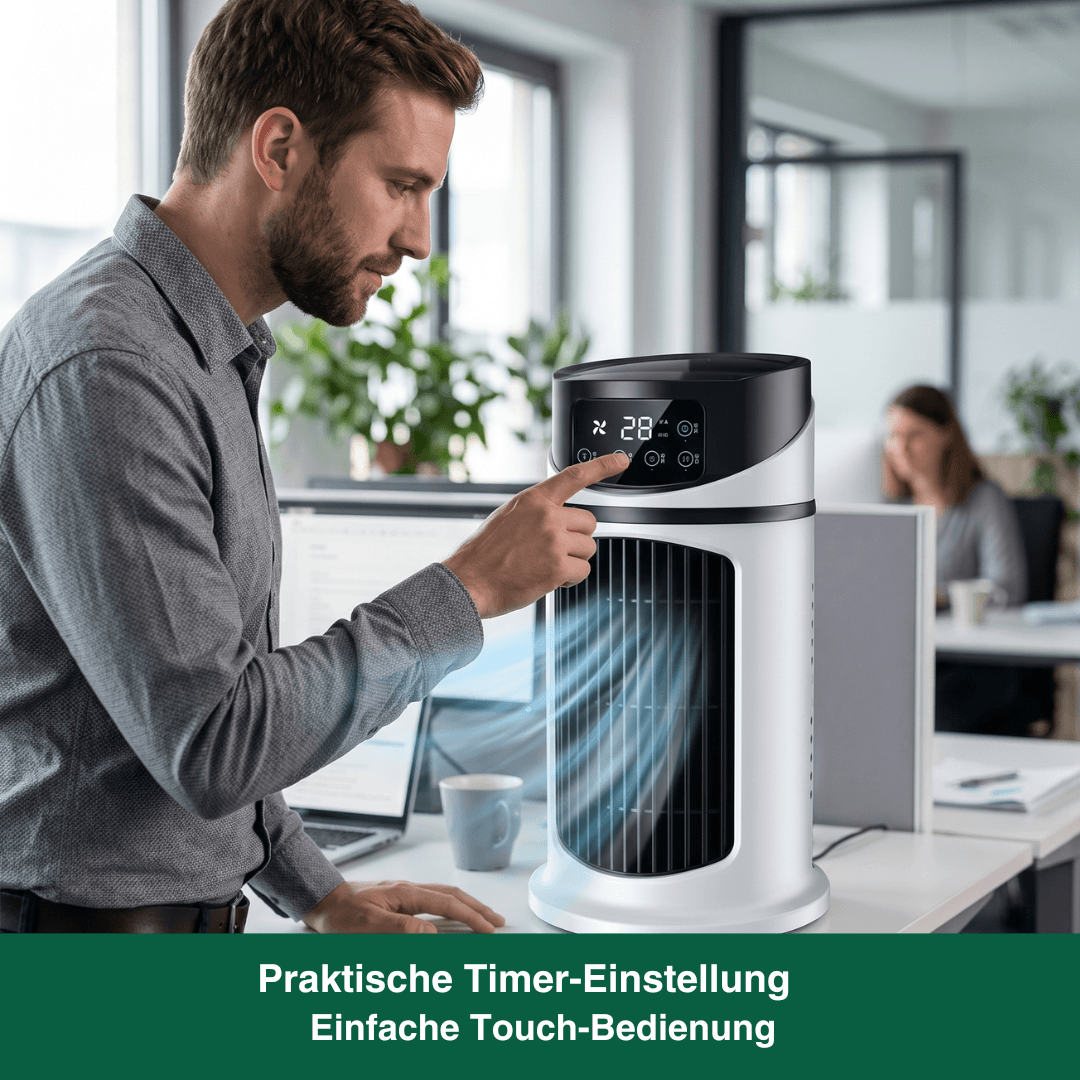 Mini Mobile Klimaanlage 3-in-1 – Kühler, Befeuchter & Luftreiniger