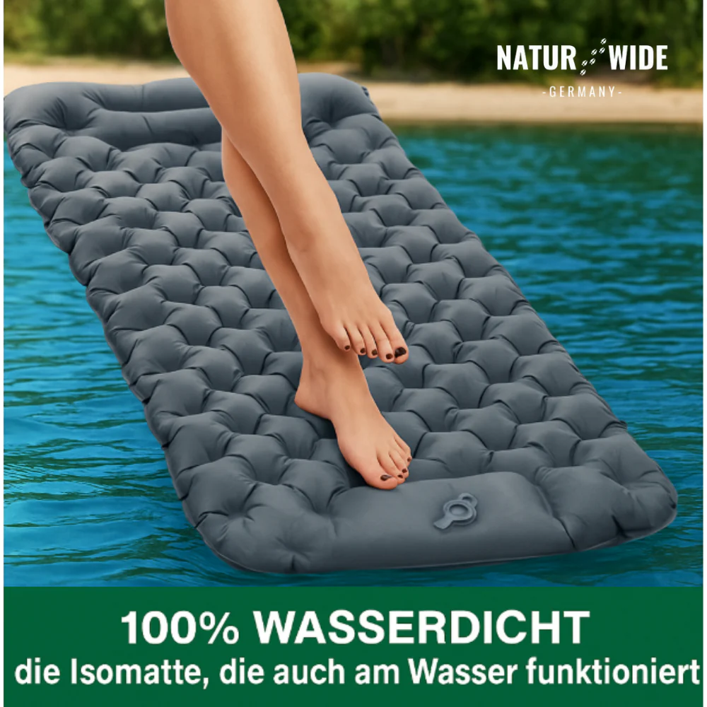 Ultraleichte & kompakte Isomatte - perfekt für unterwegs & Abenteuer