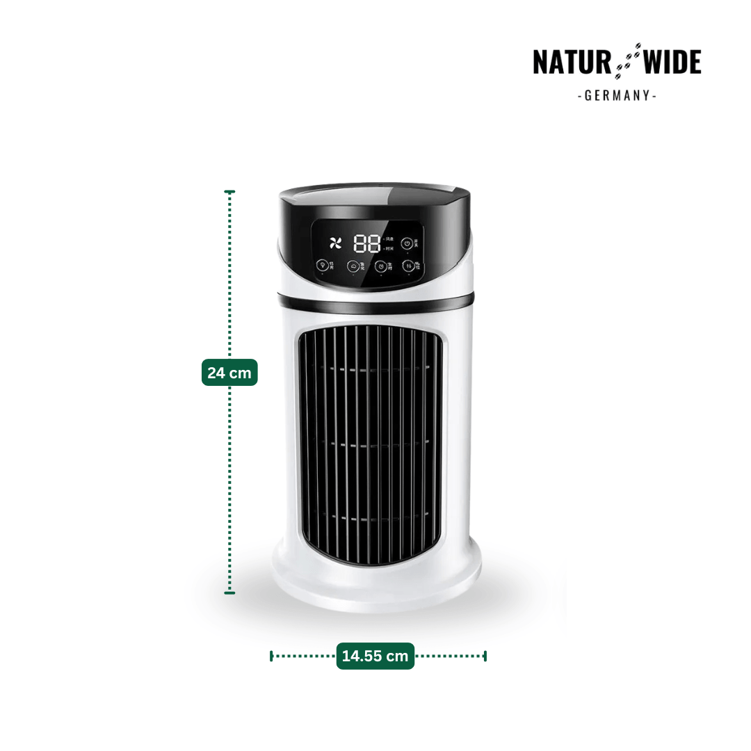 Mini Mobile Klimaanlage 3-in-1 – Kühler, Befeuchter & Luftreiniger
