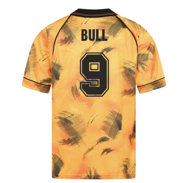 1993 Wolverhampton Wanderers Home Bull #9 Retro Shirt-League Fan Gear