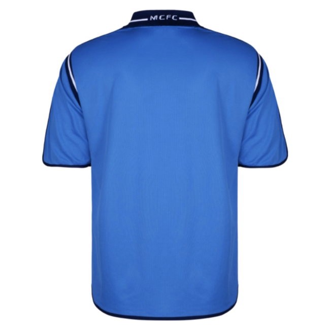 2001 Manchester City Home Retro Shirt (Your Name)-League Fan Gear