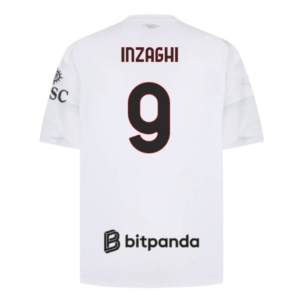 2026/27 AC Milan Inzaghi #9 Away Shirt-League Fan Gear