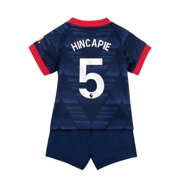 2026/27 Arsenal Away Baby Hincapie #5 Kit-League Fan Gear