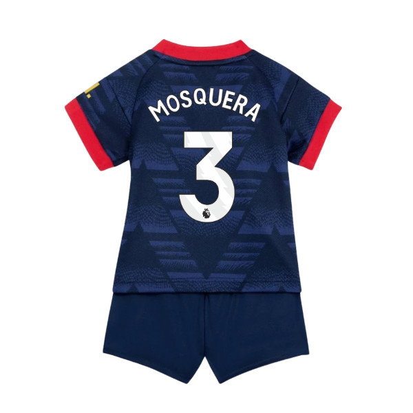 2026/27 Arsenal Away Baby Mosquera #3 Kit-League Fan Gear