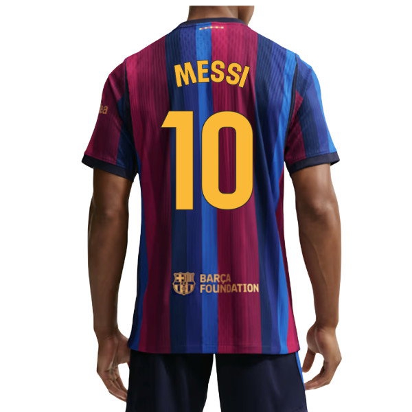 2026/27 Barcelona Pro Edition Aero-Fit Match Messi #10 Home Shirt-League Fan Gear