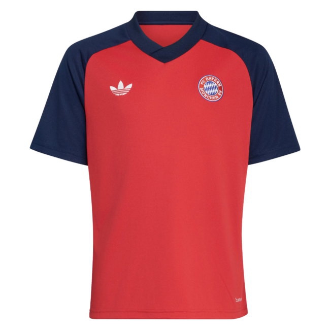 2026/27 Bayern Munich Pre-Match (pure Ruby) Kids Shirt-League Fan Gear