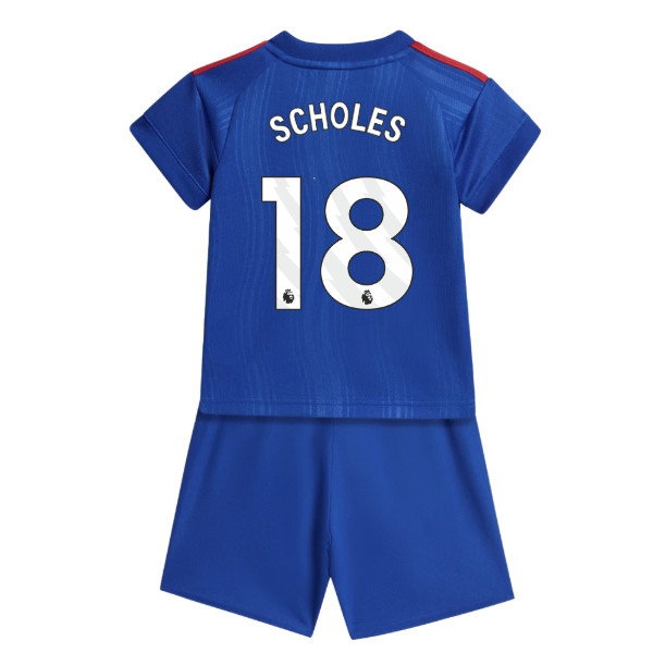 2026/27 Man Utd Away Baby Scholes #18 Kit-League Fan Gear