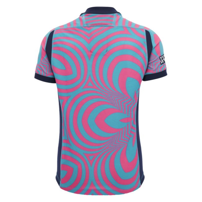 2026/27 Scotland Rugby Training Jersey (Neon Pink) - Kids (Your Name)-League Fan Gear