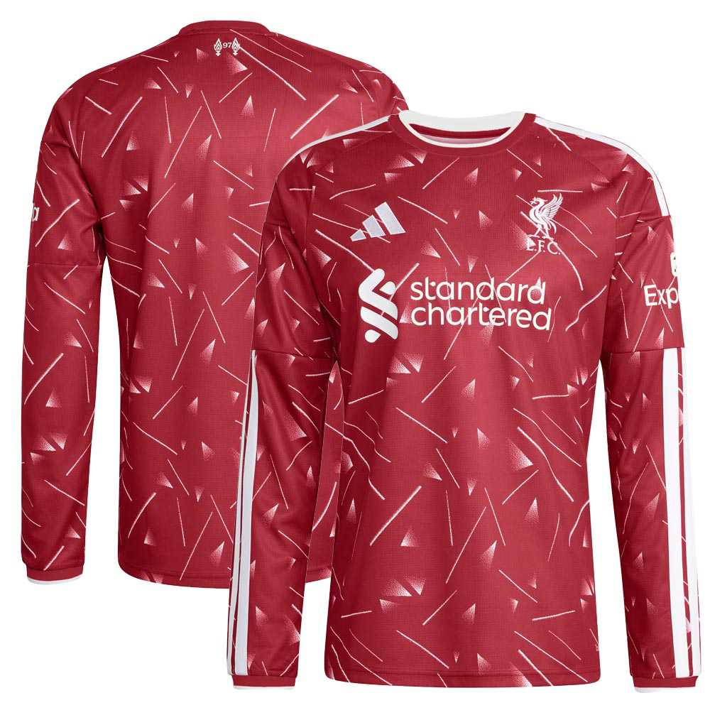 Long Sleeve Liverpool FC 26/27 Home Shirt Product View